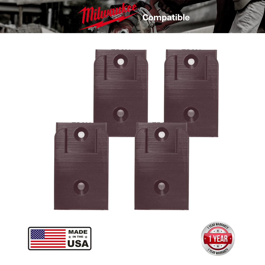 Milwaukee M18 Tool Mounts — 4-Pack