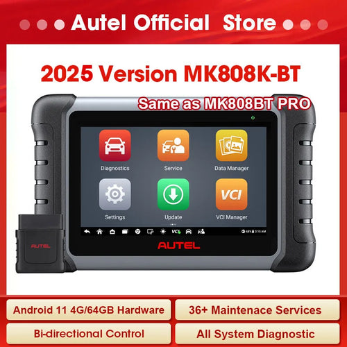 Autel MaxiCOM MK808KBT Pro Bidirectional Diagnostic Scan Tool