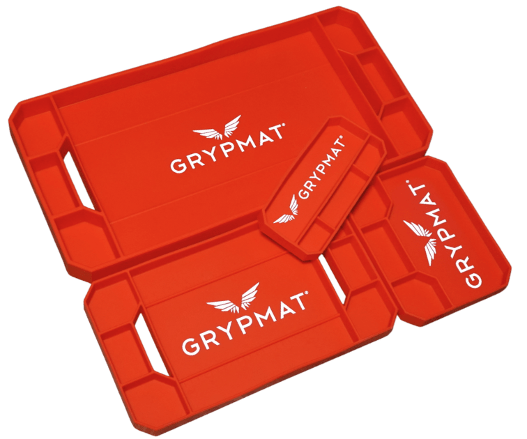 Grypmat Plus QUAD Non-Slip Tool Mat Set