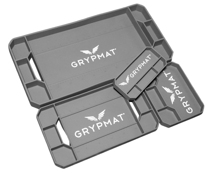 Grypmat Plus QUAD Non-Slip Tool Mat Set