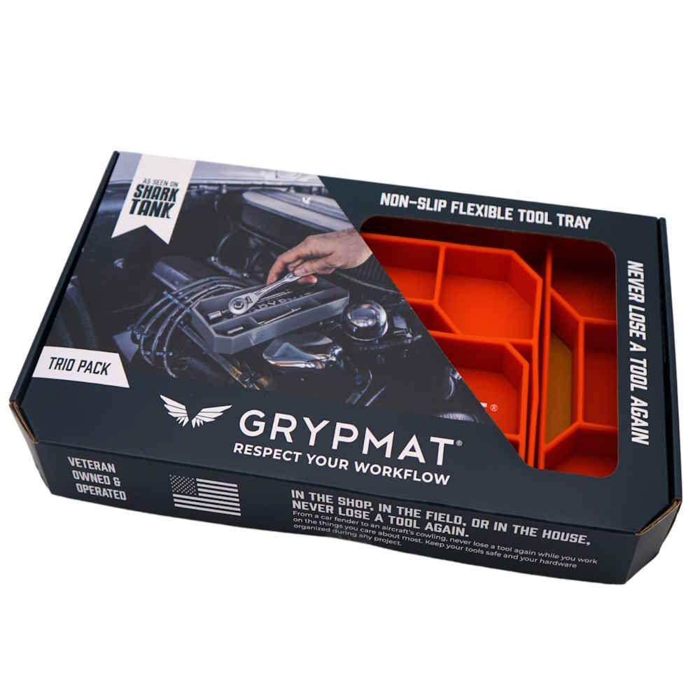 Grypmat Plus TRIO Non-Slip Tool Mat Set