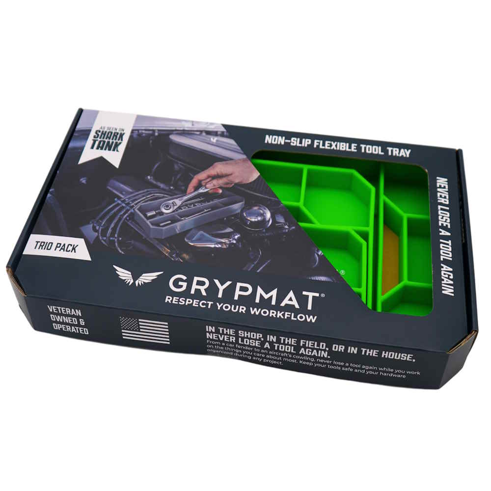 Grypmat Plus TRIO Non-Slip Tool Mat Set
