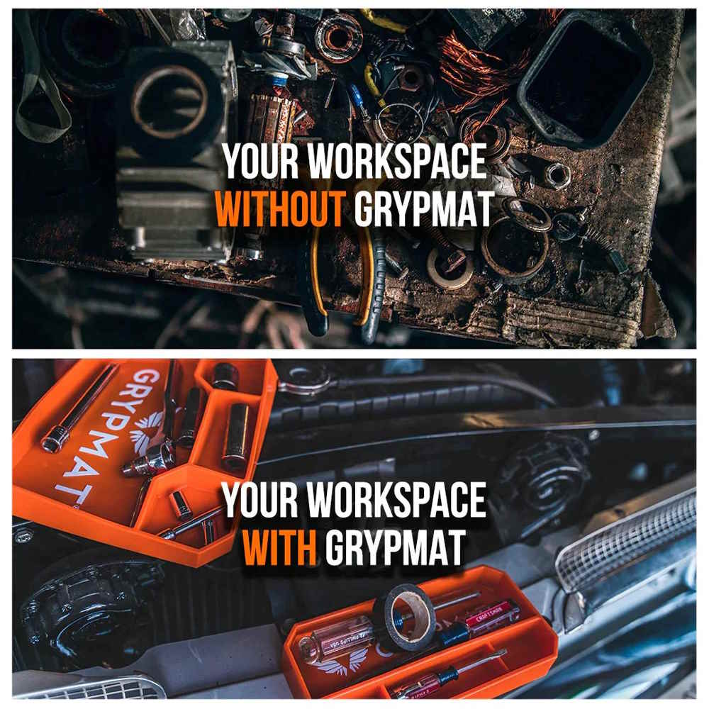 Grypmat Plus TRIO Non-Slip Tool Mat Set