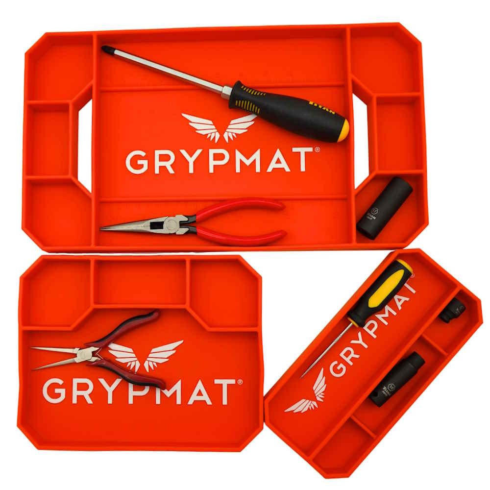 Grypmat Plus TRIO Non-Slip Tool Mat Set