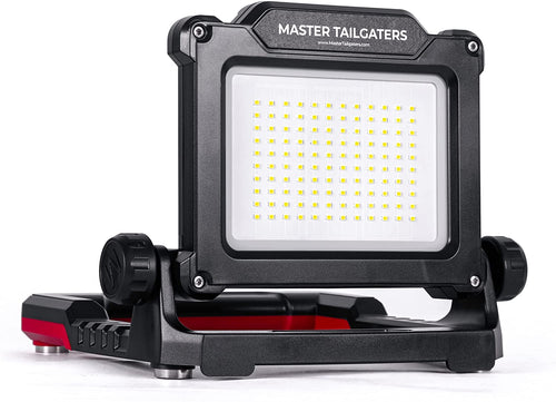 FLUD 3500 magnetic LED work light compatible with Makita 18V batteries