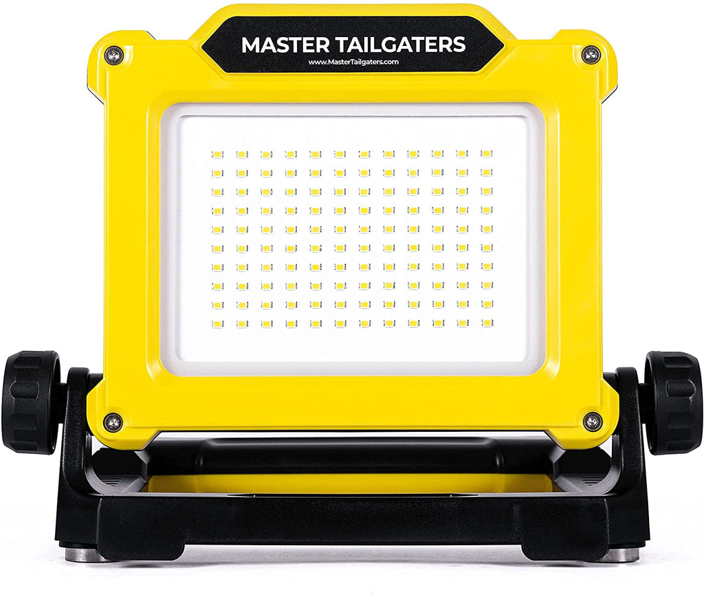 FLUD 3500 magnetic LED work light compatible with DeWalt 20V batteries