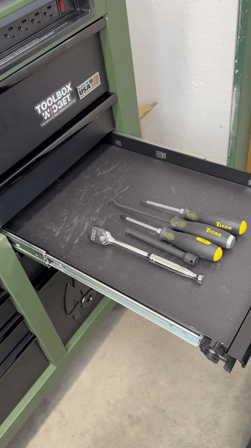 Toolbox Widget Magnetic Screwdriver Organizer