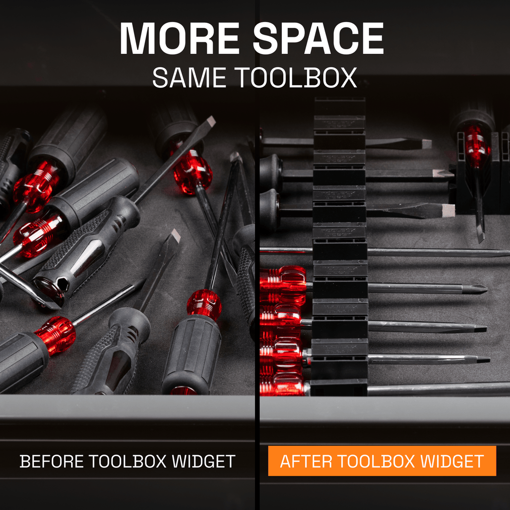 Toolbox Widget Magnetic Screwdriver Organizer