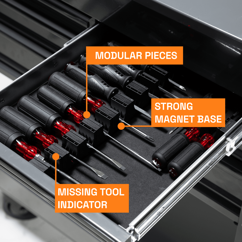 Toolbox Widget Magnetic Screwdriver Organizer